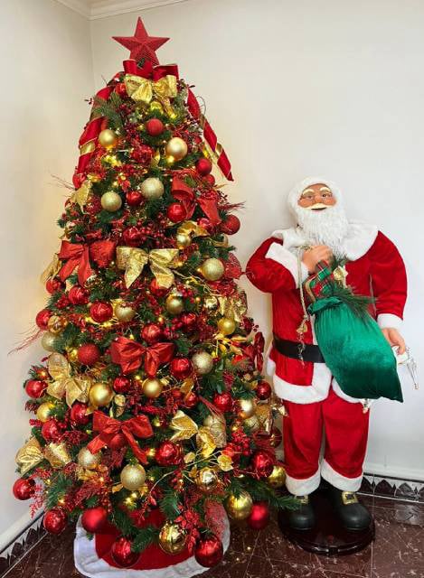 Árvore de Natal Interna