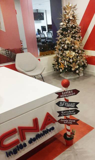 Árvore de Natal Interna