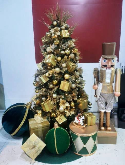 Árvore de Natal Interna