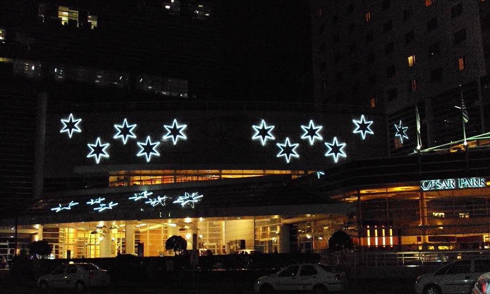 Decoração de Natal de Hoteis