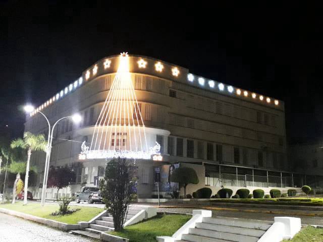 Decoração de Natal de Prédios