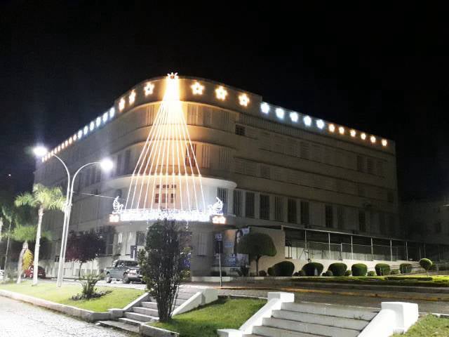 Decoração de Natal de Prédios