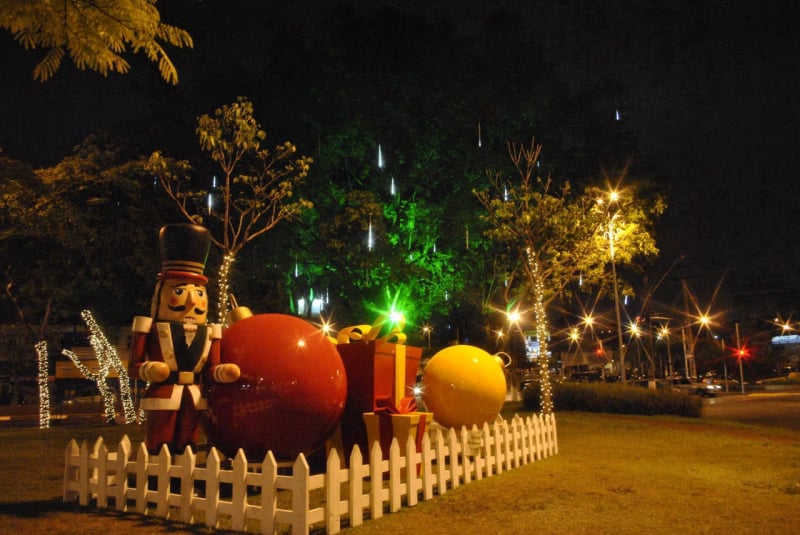 Decoração de Natal de Ambientes Externos