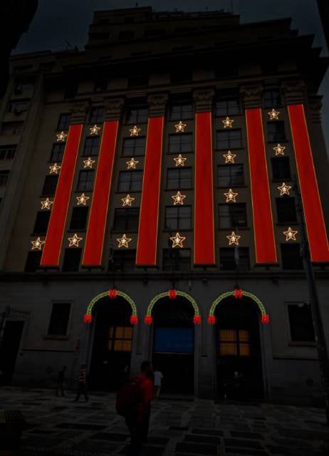 Decoração de Natal de Prédios